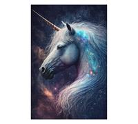 Rompecabezas Para Adultos 1000pcs(75x50cm) Rompecabezas Galactic Unicorn Fantasy Art -4 Rompecabezas Para Adultos Juegos De Relajación Regalos Para Mujeres Es Ideal Como Regalo 1000pcs(75x50cm)