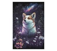 Rompecabezas Para Adultos 1000pcs(75x50cm) Starry Night Corgi Garden Rompecabezas Juegos Relajantes Decoración De Pared Difícil Y Desafiante 1000pcs(75x50cm)