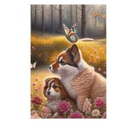 Rompecabezas Para Adultos 1000pcs(75x50cm) Whimsical Forest Friends Rompecabezas Juegos Divertidos Regalo De Cumpleaños Regalos Únicos De Cumpleaños Y Navidad 1000pcs(75x50cm)
