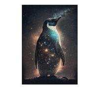 Rompecabezas Para Adultos1000pcs(38x26cm) Galactic Penguin Art Print-2 Rompecabezas Para Adolescentes Juguetes De Bricolaje Una Obra De Arte Como Regalo Para Toda La Familia 1000pcs(38x26cm)