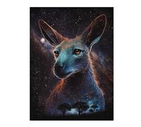 Rompecabezas Para Adultos1000pcs(52x38cm) Cosmic Kangaroo Portrait Rompecabezas Para Adolescentes Juguetes De Bricolaje Una Obra De Arte Como Regalo Para Toda La Familia 1000pcs(52x38cm)