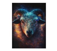 Rompecabezas Para Adultos1000pcs(52x38cm) Electric Ram with Glowing Horns Rompecabezas Para Adolescentes Juguetes De Bricolaje Una Obra De Arte Como Regalo Para Toda La Familia 1000pcs(52x38cm)