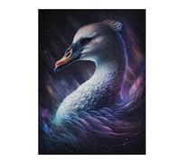 Rompecabezas Para Adultos1000pcs(52x38cm) Enchanted Swan Fantasy Artwork Rompecabezas Para Adultos Juego Familiar Análisis Y Lógica Regalos De Navidad Y Cumpleaños 1000pcs(52x38cm)