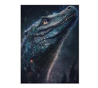 Rompecabezas Para Adultos1000pcs(52x38cm) Galactic Lizard Head Rompecabezas Para Adultos Juguetes Antiestrés Una Obra De Arte Para Cumpleaños, Navidad 1000pcs(52x38cm)