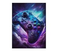 Rompecabezas Para Adultos1000pcs(52x38cm) Galaxy Gaming Controller Rompecabezas Para Adolescentes Juguetes De Bricolaje Una Obra De Arte Como Regalo Para Toda La Familia 1000pcs(52x38cm)