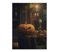 Rompecabezas Para Adultos1000pcs(52x38cm) Halloween Pumpkin Decorations Rompecabezas Para Adultos Juguetes Antiestrés Una Obra De Arte Para Cumpleaños, Navidad 1000pcs(52x38cm)