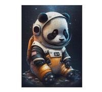Rompecabezas Para Adultos1000pcs(52x38cm) Panda Astronaut Space Suit-7 Rompecabezas Para Adolescentes Juguetes De Bricolaje Una Obra De Arte Como Regalo Para Toda La Familia 1000pcs(52x38cm)