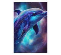 Rompecabezas Para Adultos1000pcs(75x50cm) Cosmic Dolphin Art Print-8 Rompecabezas Para Adolescentes Juguetes De Bricolaje Una Obra De Arte Como Regalo Para Toda La Familia 1000pcs(75x50cm)