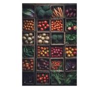 Rompecabezas Para Adultos1000pcs(75x50cm) Fresh Organic Vegetables Variety Pack Rompecabezas Para Adolescentes Juguetes De Bricolaje Una Obra De Arte Como Regalo Para Toda La Familia 1000pcs(75x50cm)