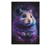 Rompecabezas Para Adultos1000pcs(75x50cm) Galactic Hamster Art Print Rompecabezas Para Adolescentes Juguetes De Bricolaje Una Obra De Arte Como Regalo Para Toda La Familia 1000pcs(75x50cm)