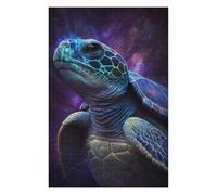 Rompecabezas Para Adultos1000pcs(75x50cm) Galactic Turtle Art Print-2 Rompecabezas Para Adolescentes Juguetes De Bricolaje Una Obra De Arte Como Regalo Para Toda La Familia 1000pcs(75x50cm)