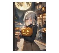 Rompecabezas Para Adultos1000pcs(75x50cm) Halloween Pumpkin Light Cafe Rompecabezas Para Adolescentes Juguetes De Bricolaje Una Obra De Arte Como Regalo Para Toda La Familia 1000pcs(75x50cm)