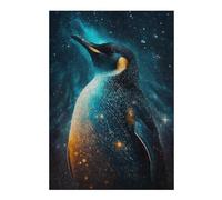 Rompecabezas1000pcs(38x26cm) Galactic Penguin Majesty Rompecabezas Para Adultos Juegos Relajantes Vacaciones En Casa Matar El Tiempo Regalos Únicos Para Cumpleaños Y Navidad 1000pcs(38x26cm)