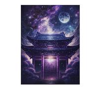 Rompecabezas1000pcs(52x38cm) Enchanted Asian Gateway Rompecabezas Para Adultos Juegos Relajantes Vacaciones En Casa Matar El Tiempo Regalos Únicos Para Cumpleaños Y Navidad 1000pcs(52x38cm)