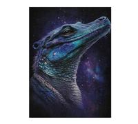 Rompecabezas1000pcs(52x38cm) Galactic Lizard Art Print-9 Rompecabezas Para Adultos Juegos Relajantes Vacaciones En Casa Matar El Tiempo Regalos Únicos Para Cumpleaños Y Navidad 1000pcs(52x38cm)