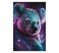Rompecabezas1000pcs(75x50cm) Cosmic Koala Art Print-7 Rompecabezas Para Adultos Juegos Relajantes Vacaciones En Casa Matar El Tiempo Regalos Únicos Para Cumpleaños Y Navidad 1000pcs(75x50cm)