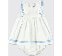 Romper PETIT BATEAU Kids color White - Size: 12M - unisex