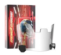 ROMRLD Anti-fog Football Visor - Dual Layer Anti-Fog Technology, Shatterproof Polycarbonate, Universal Fit for Adult/Youth Helmets (NFHS Approved)