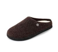 RomukA Memory Foam Slippers for Man, Fuzzy Memory Men's Slippers, Micro Suede Mens Slippers, Soft Plush Warm Lining House Shoes (Color : Brown, Size : 5 UK)