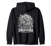 Romulus And Hersilia Rome Takes Root Legend Zip Hoodie