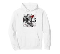 Romulus SPQR Ancient Rome Founding Wolf Mythology Pullover Hoodie