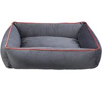 Romy bed, square, 105 × 85 cm, grey