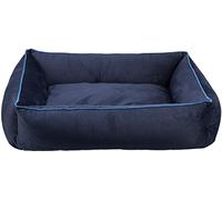 Romy bed, square, 90 × 75 cm, dark blue