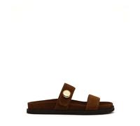 Romy Sport Slide - female - Tory Burch - Sliders - Brown - 7 1/2 UK - Shoes 7 1/2 UK