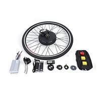 ROMYIX 28'' Electronic Bike Conversion Kit 250/500/800 /1000W Brushless Motor Hub Control E-Bike Conversion Kit Front/Rear Wheels Speed Controller (1000W)