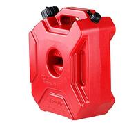 ROMYIX 5L 1.3Gallon Portable Gas Diesel Fuel Tank w/ Lock for ATV Motorcycle Scooter