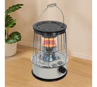 ROMYIX Portable Kerosene Heater Indoor Outdoor Kerosene Stove Burner 6L Tank,Adjustable Temperature,8000-10000 BTU,22H Runtime,Camping Oil Heaters for Garage, Camping, Power Outage