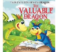Ron Brooks The Valuable Dragon Hardcover Book in White Ron Brooks White
