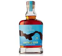 Ron Dos Mares Vintage 2005 | 19 Year Old Panama Rum | Tropical Aged in Ex-Bourbon Casks | Limited Edition Age-Certified | 45.3% ABV 70cl