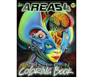 Ron English's Area 54 Alien Coloring Book : Ron English Coloring Book, A