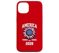 Ron Paul Thomas Massie Election 2028 President American Flag Case for iPhone 13
