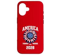 Ron Paul Thomas Massie Election 2028 President American Flag Case for iPhone 16