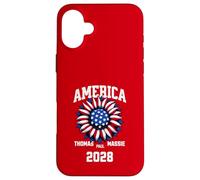 Ron Paul Thomas Massie Election 2028 President American Flag Case for iPhone 16 Plus