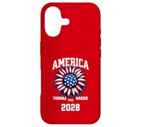 Ron Paul Thomas Massie Election 2028 President American Flag Case for iPhone 17