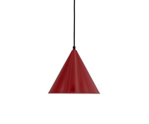 Ron Pendant Glossy Dark Red