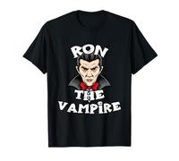 Ron The Vampire T-Shirt Halloween Simple Costume T-Shirt