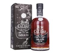 Ron Viejo De Caldas 8 Year Old Rum - Ideal Taste For The Most Refined Palates | 40% ABV | 750ml | A Smooth and Velvety Rum With Rich Vanilla, Caramel, and Oak Notes.