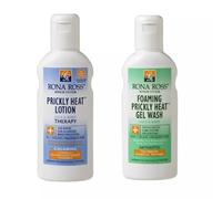 Rona Ross Prickly Heat Treatment Pack | Contains Lotion and Gel Wash | Sun Allergy Relief