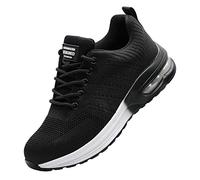 Rona Shoes Safety Shoes Steel Toe Shoes Safety Trainers Work Shoes Lightweight Comfortable for Men Women Steel Toe Cap Shoes Delta White (UK12.5 / EU48)