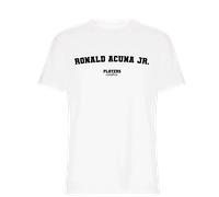 Ronald Acuna Jr. Men's T-Shirt - White / M