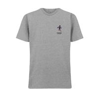 Ronaldinho Barcelona Badge Men's T-Shirt - Gray / 2XL