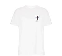 Ronaldinho Barcelona Badge Men's T-Shirt - White / 3XL