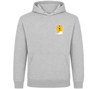 Ronaldinho Brazil Icon Frame Men's Hoodie - Gray / L