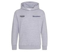 Ronaldinho Logo Kids Hoodie - Gray / 2-3 years