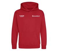 Ronaldinho Logo Kids Hoodie - Red / 2-3 years