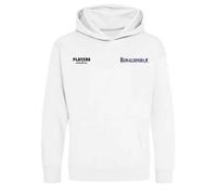 Ronaldinho Logo Kids Hoodie - White / 2-3 years